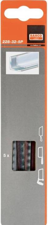 Produktbild Bahco Ersatzblätter für Mini-Bügelsägen 32 ZpZ 150 mm - 5 Stk/Packung