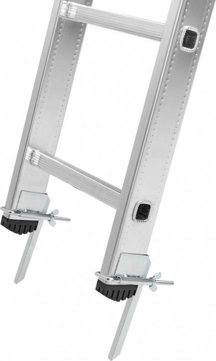 Hailo Pointes d'échelle de sécurité, Pour échelles simples et coulissantes Hailo (Échelle simple, 30 cm)