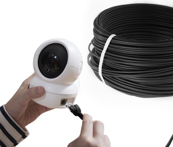 Actual product image Extralink CAT5E FTP (F/UTP) V2 OUTDOOR TWISTED PAIR 100M (F/UTP, CAT5e, 100 m)