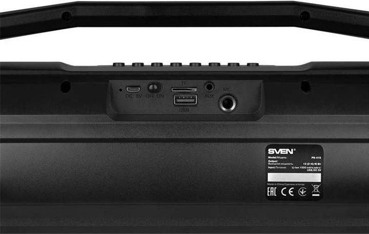 Produktbild Sven SPEAKER BLUETOOTH PS-415 (Stromversorgung über USB, Akkubetrieb)