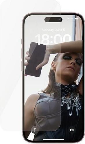 Actual product image PanzerGlass SAFE. Screen Protector iPhone 2023 6.7 Pro Max Ultra-Wide Fit (1 Piece, Apple iPhone 15 Pro Max)
