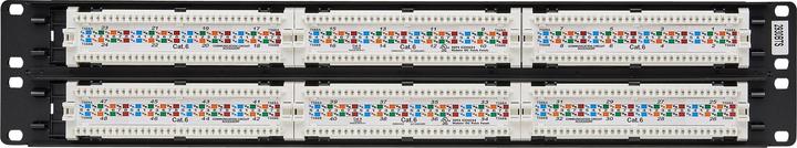 Produktbild Eaton 48-Port 2U Rack-Mount Cat6/Cat5 110 Patch Panel 568B RJ45 Ethernet TAA