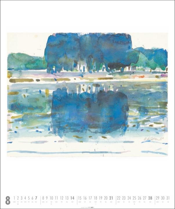 Immagine prodotto Oskar Koller - Farben und Formen Kalender 2026 - Farben und Formen (46 x 55 cm, Tedesco)