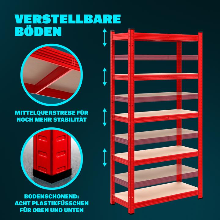 Actual product image Monzana 2x heavy duty shelf