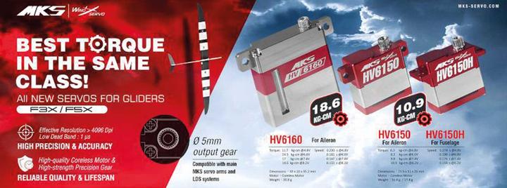 Produktbild Mks HV6160 Digital Servo F3X/F5X...