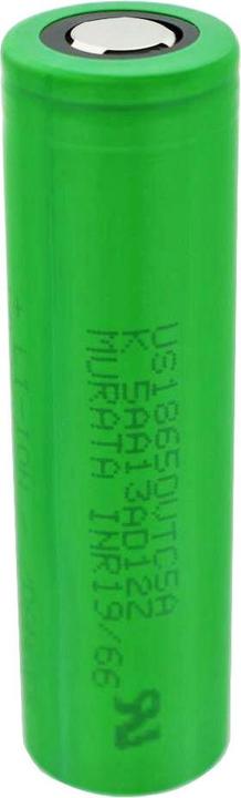 Produktbild Sony Akku Konion US18650VTC5A - maximal 35A Stromabgabe (Flat Top) inkl. Akkuschutzbox (1 Stk., 2600 mAh, Ladegerät ohne Akku)