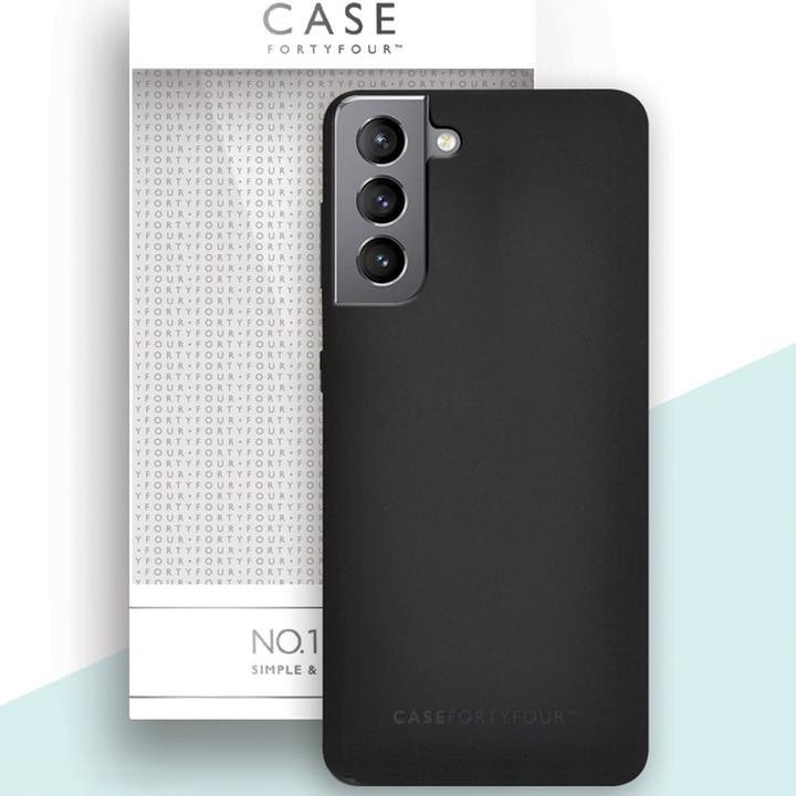 Produktbild Case FortyFour Soft-Cover No.1 black (Samsung Galaxy S21 FE)