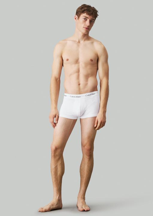 Produktbild Calvin Klein Low Rise Trunk "Cotton Stretch" weiss (L, 3er Pack)
