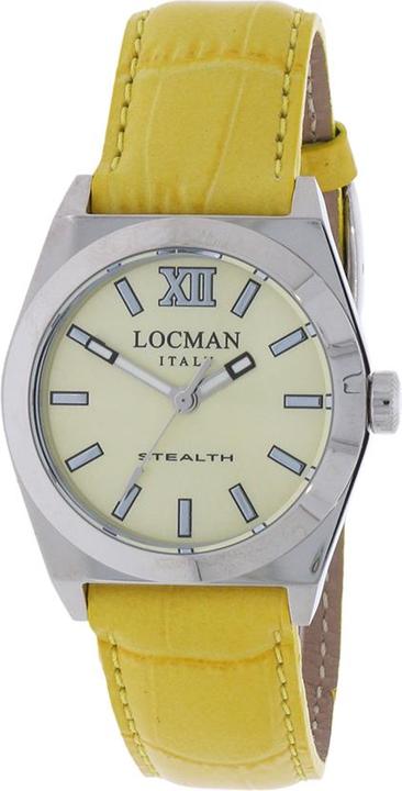 Locman Italy Damenuhr Stealth gelb Ref. 0204 (Analoguhr, 33 mm)
