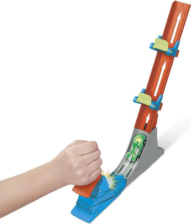 Actual product image Hot Wheels Vertical Power Launch Track Set