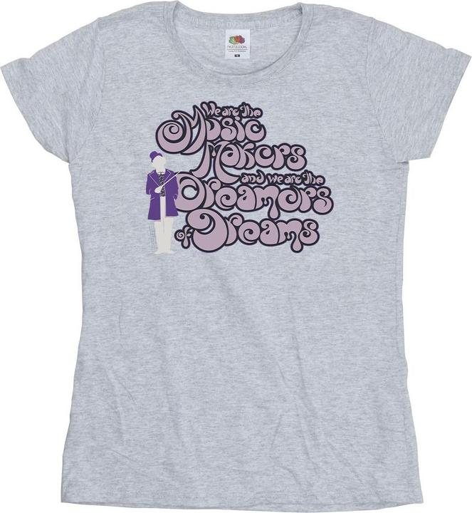 Willy Wonka & the Chocolate Factory Dreamers Text TShirt (M)