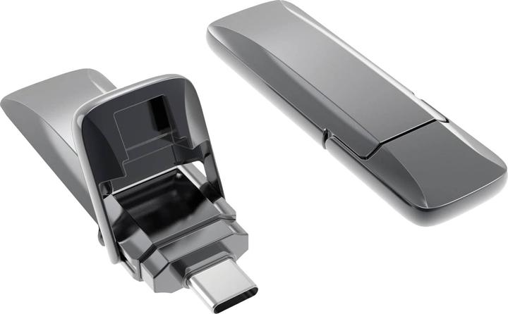 Actual product image Xlyne 7610000 USB flash drive 1TB grey 7610000 USB-C® USB 3.2 (Gen 2) (1000 GB, USB 3.2 Gen 2x2)