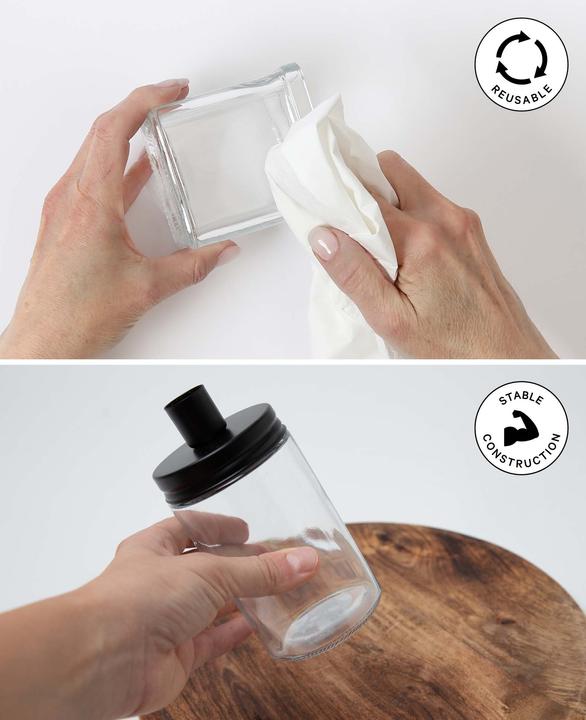 Produktbild I Am Creative Glas mit Kerzenhalter, Dekoglas
