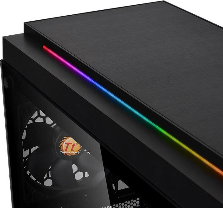 Actual product image Thermaltake Versa C23 Tg RGB Edition Black (ATX)