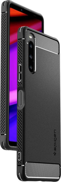 Produktbild Spigen Rugged Armor Sony Xperia 10 V czarny/black ACS06202 (Sony Xperia 10 V)