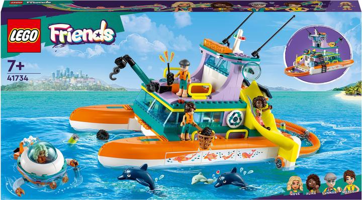 Image du produit LEGO Bateau de sauvetage en mer (41734, LEGO Friends)