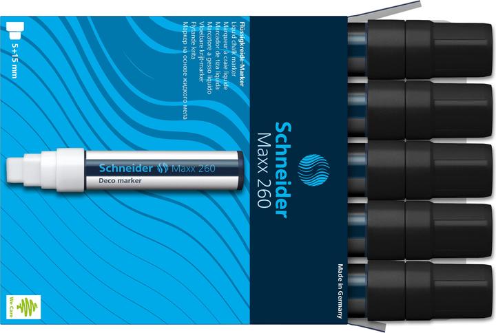 Immagine prodotto Schneider Penna a gesso Maxx 260 (e) (Nero, 15 mm, 1 x)