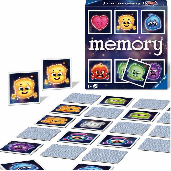 Actual product image Ravensburger 23487 memory® Emotions. The classic game shows on 32 pairs of cards (Multilingual)