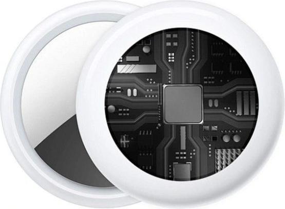 Actual product image Wiwu Location Tracking Anti-loss Device iTag Apple find my, white