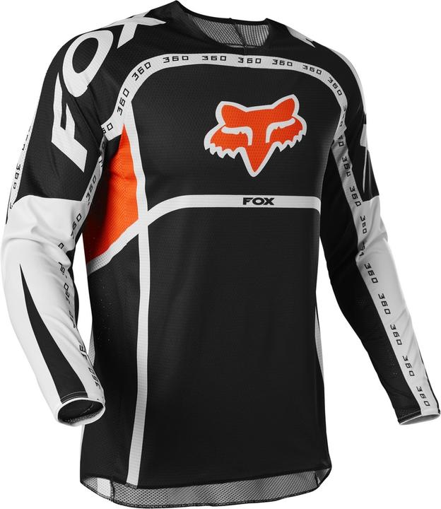 Image du produit Fox MAILLOT 22 360 DVIDE BLK XL (XL)