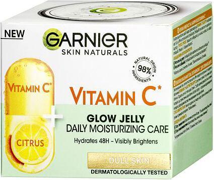 Immagine prodotto Garnier Gelatina luminosa alla vitamina C di Skin Naturals (50 ml, Gel viso)
