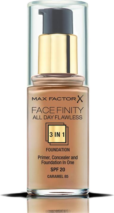 Produktbild Max Factor FACEFINITY ALL DAY FLAWLESS 3 IN 1 foundation #85-caramel (Caramel)