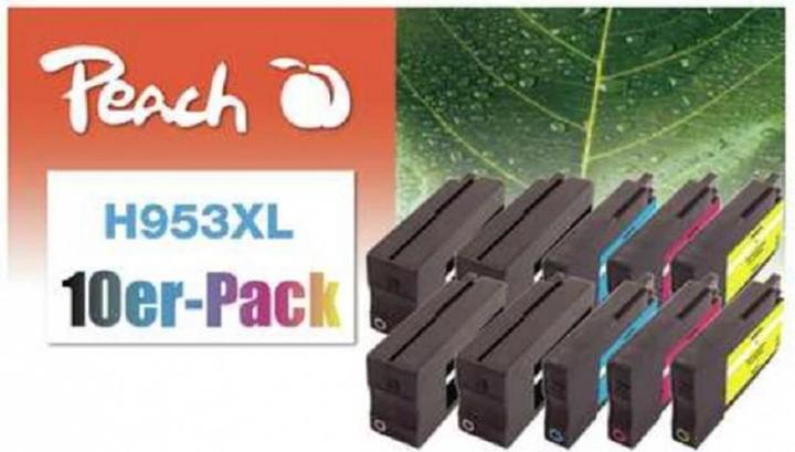 Peach Tinte HP No 953XL 4x BK,2x C, 2x M, 2x Y (M, C, Y, BK)