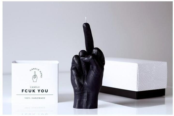 Actual product image Candle Hand F*ck you (1 pcs.)