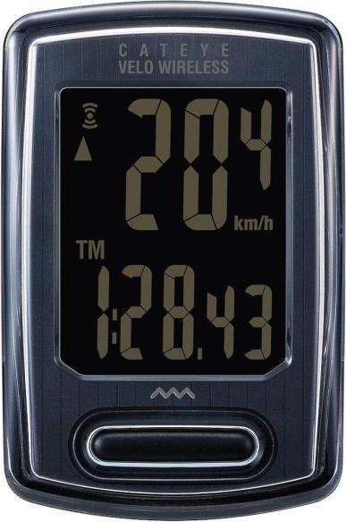 Image du produit CatEye Compteur vélo sans fil Velo - CC-VT230W Noir/Noir