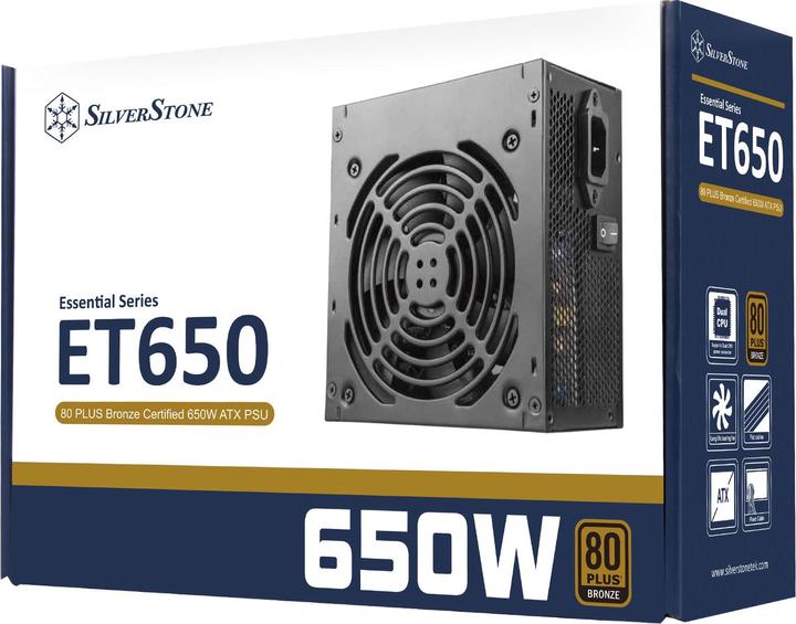 Produktbild Silverstone Netzteil SST-ET650-B 650 W (650 W)