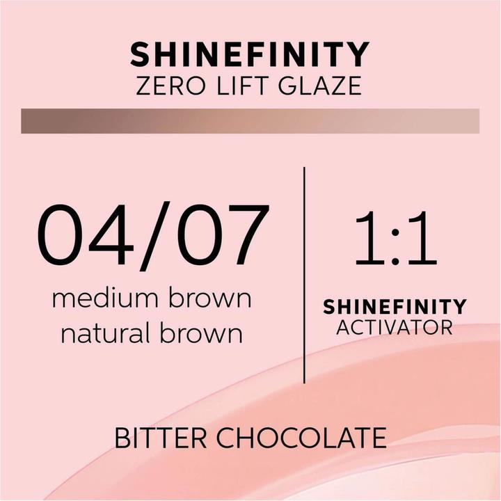 Produktbild Wella Shinefinity (04, 07 - Bitter Chocolate)