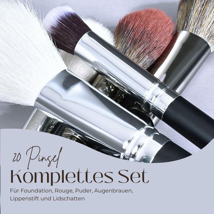 Actual product image Hermex Make-up brush set Make-up brush set Brush set for make-up (Set)