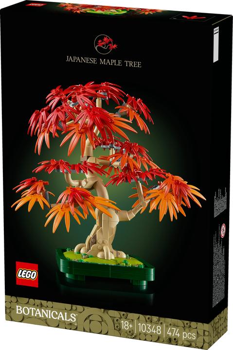 Immagine prodotto LEGO Japanischer Roter Ahorn - Bonsai-Baum (10348, LEGO Botanical)