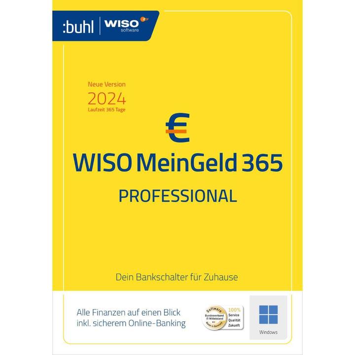 Actual product image Buhl Data Service Buhl Data WISO My Money Professional 365 Download Code (1 User, 12 months)