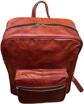 Image du produit Only-Bags.Store Sac à dos en cuir, sac à dos de voyage, sac à dos à roulettes en cuir marron, sacoche pour