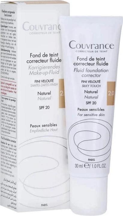 Image du produit Avène Couvrance Fond de teint correcteur fluide (2.0 Naturel)