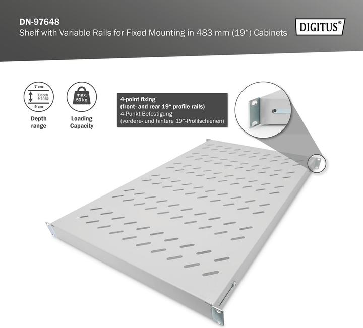 Produktbild Digitus Fachboden