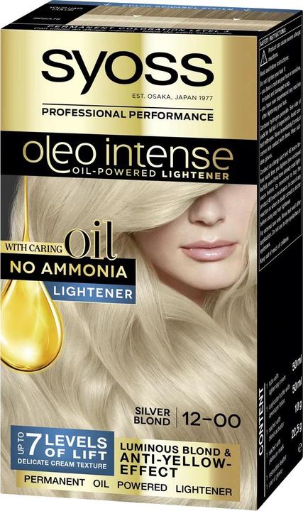 Produktbild Syoss OLIO INTENSE tinte sin amoniaco #12.0-aclarante extremo 5 pz (12-00)