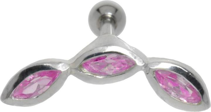 Actual product image Bijouteria Ear piercing (Zirconia, Brass)