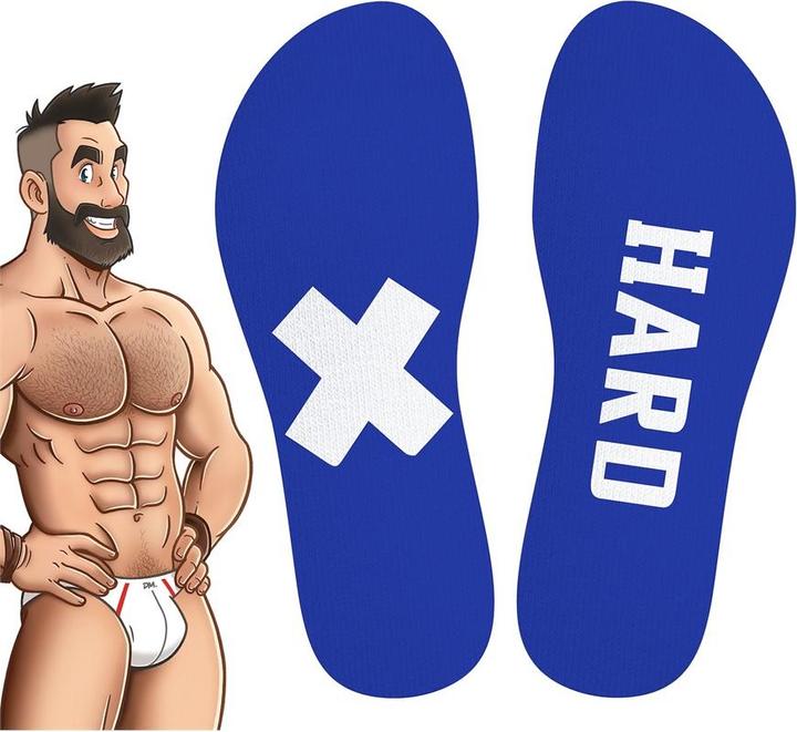 Image du produit Sneakxx Chaussettes "HARD BLUE (39 - 45)