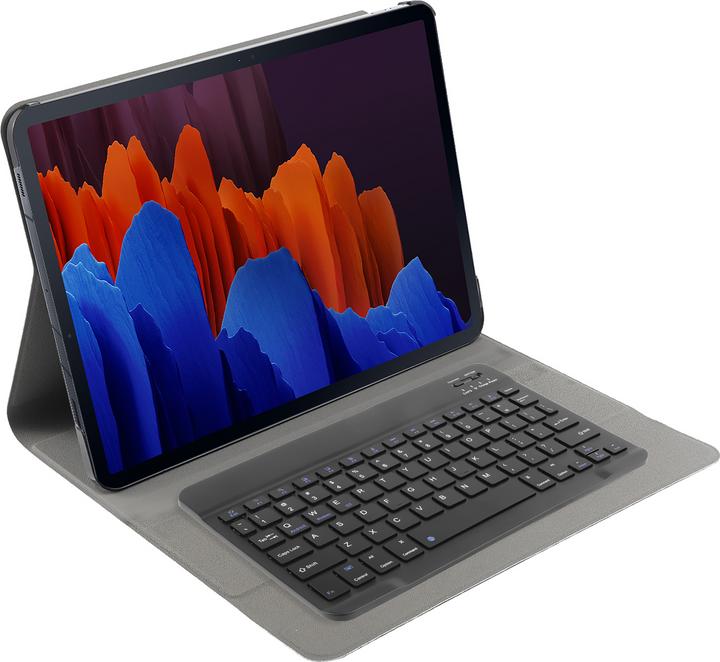 Produktbild Cazy Tastatur Hülle Kompatibel mit Samsung Galaxy Tab S7 FE/Tab S7 Plus - Schutz Etui mit magnetisch (Eng. Int., Galaxy Tab S7 FE)