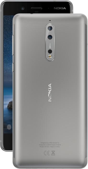 Image du produit Nokia 8 (64 Go, Acier inoxydable, 5.30", SIM simple, 13 Mpx, 4G)