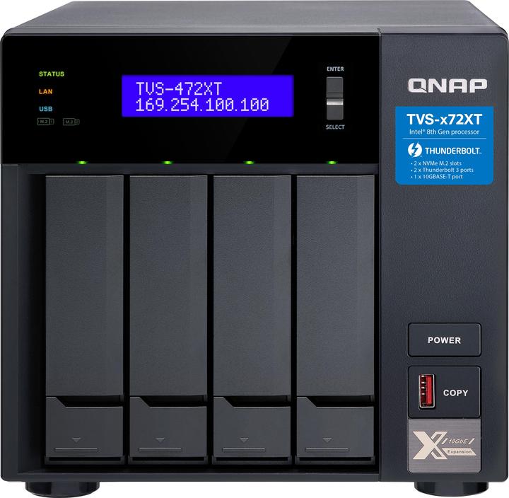 Produktbild QNAP TVS-472XT (0 TB)
