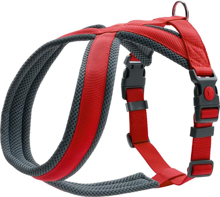Produktbild Hunter Geschirr London Comfort, M, Rot, Hundegrösse: M (M, Hund, Allgemein)