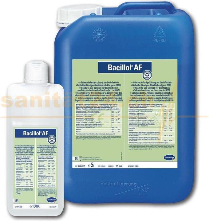Actual product image Cosmetic Hartmann surface disinfection Bacillol 10 (1000 ml)