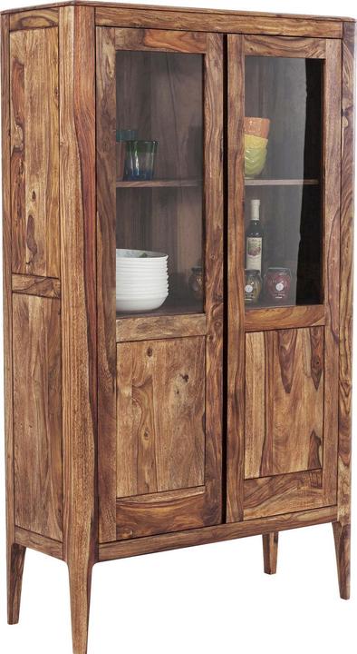 Actual product image Kare Design Brooklyn Nature Display Cabinet 2 Doors (100 x 40 x 175 cm)