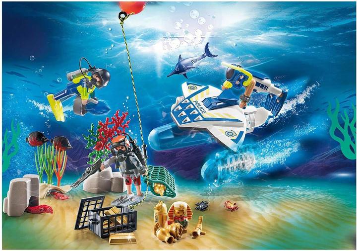 Produktbild Playmobil Badespass Polizeitaucheinsatz
