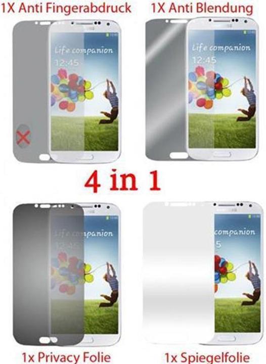 Immagine prodotto Cadorabo Pellicola protettiva 10x / 4x (10 Pezzo/i, Samsung Galaxy S4)