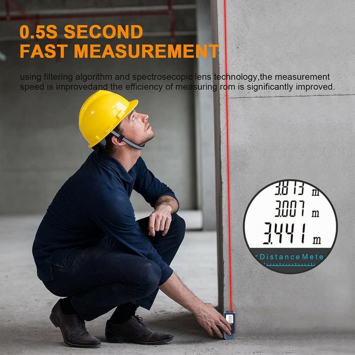 Actual product image Cbx 100m laser rangefinder R100, digital distance measuring device, laser measuring device (100 m, 690 nm)