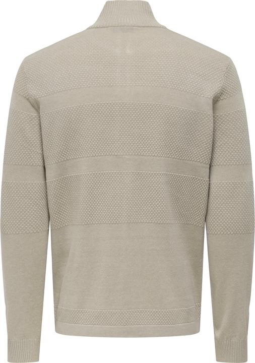 Produktbild Only & Sons Onsmalik Reg 12 Pin Zip Cardigan Knit (XXL)